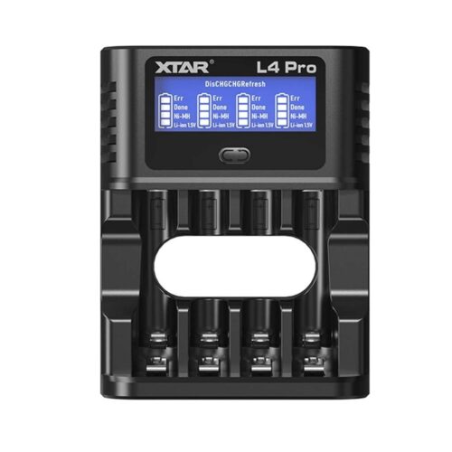 Xtar L4 Pro incarcator cu 4 porturi pentru acumulatori AA si AAA