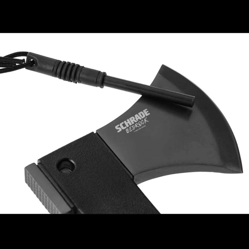Schrade Bedrock Magnum topor de supravietuire cu amnar