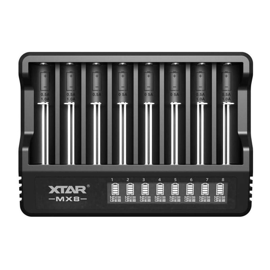 Xtar MX8 Set incarcator la priza cu 8 porturi