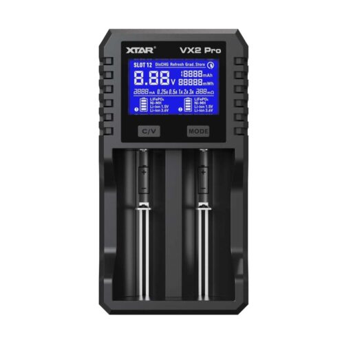 Xtar VX2 Pro incarcator universal la priza cu 2 porturi