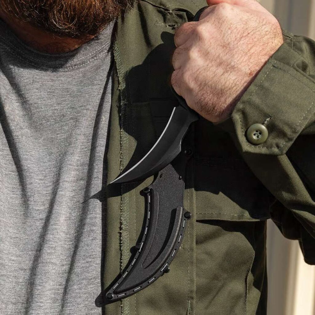 United Cutlery CIA Stinger III cutit karambit pentru purtat ascuns