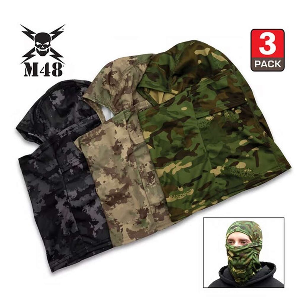 United Cutlery M48 Stealth Recon cagule tactice la set de 3 bucati