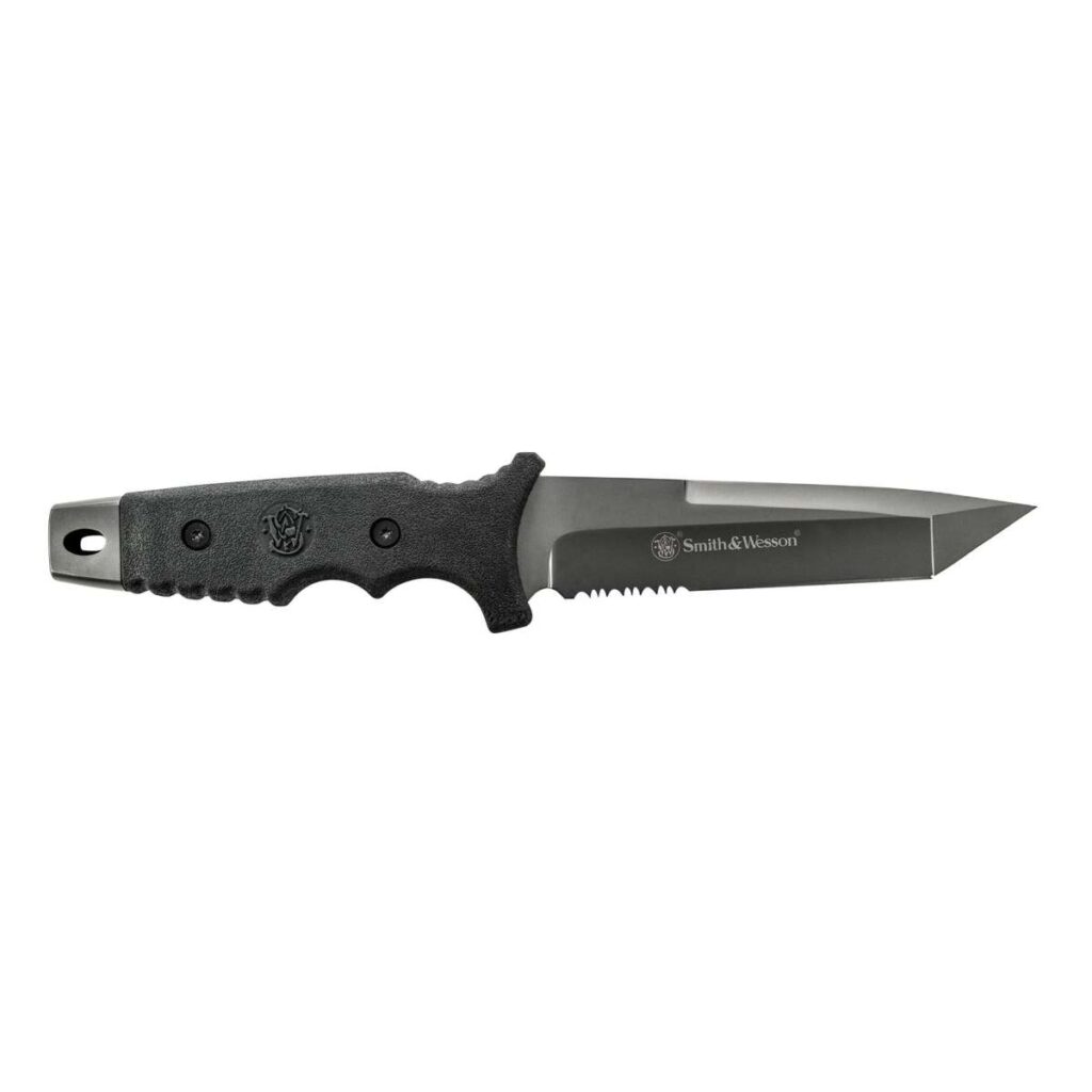 Smith & Wesson Special Ops cutit tactic cu lama cu varf tanto