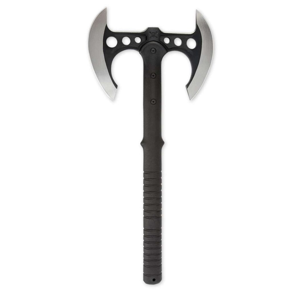 United Cutlery M48 Double Bladed topor tactic cu doua lame