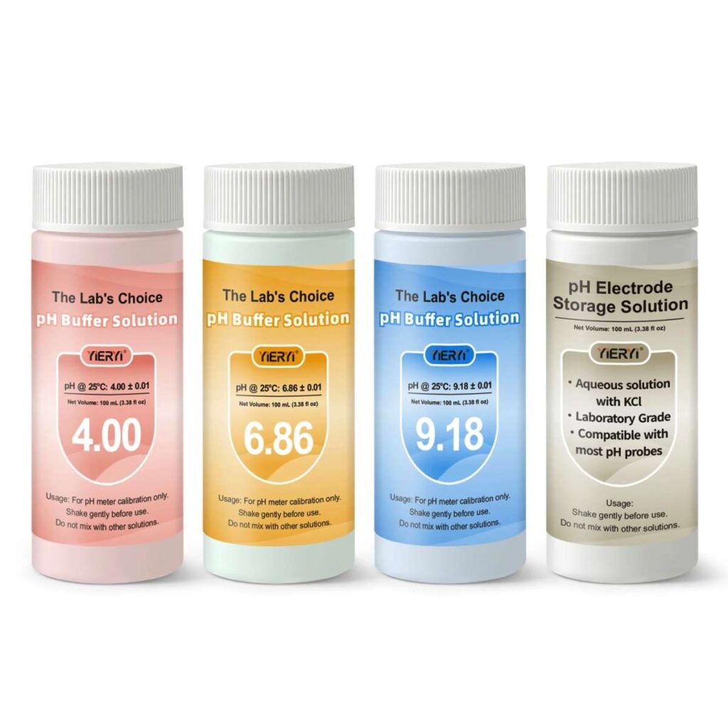 Creotech set de solutii pentru pastrat calibrat sau testat PH metre Creotech set de solutii pentru pastrat calibrat sau testat PH metre