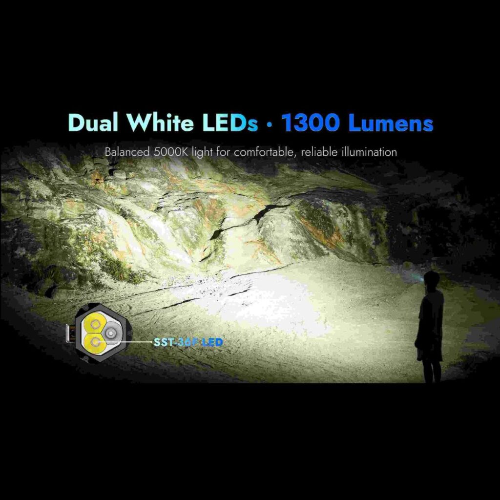 Wuben E8 lanterna multifunctionala si felinar modular