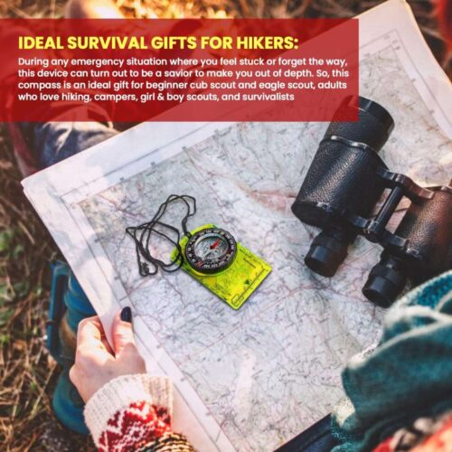 Origin Outdoors Basic busola pentru orientat harta