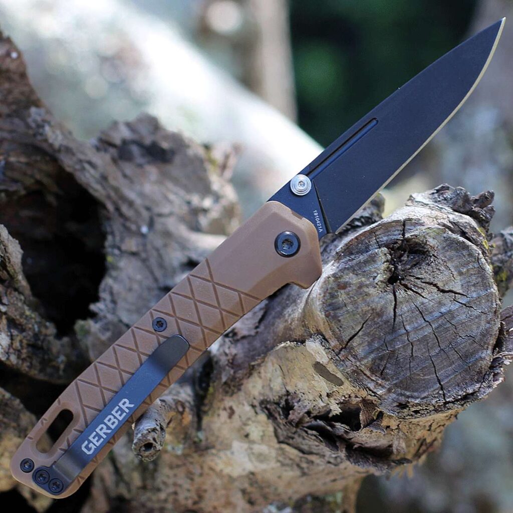 Gerber Zilch briceag din inox cu deschidere ambidextra