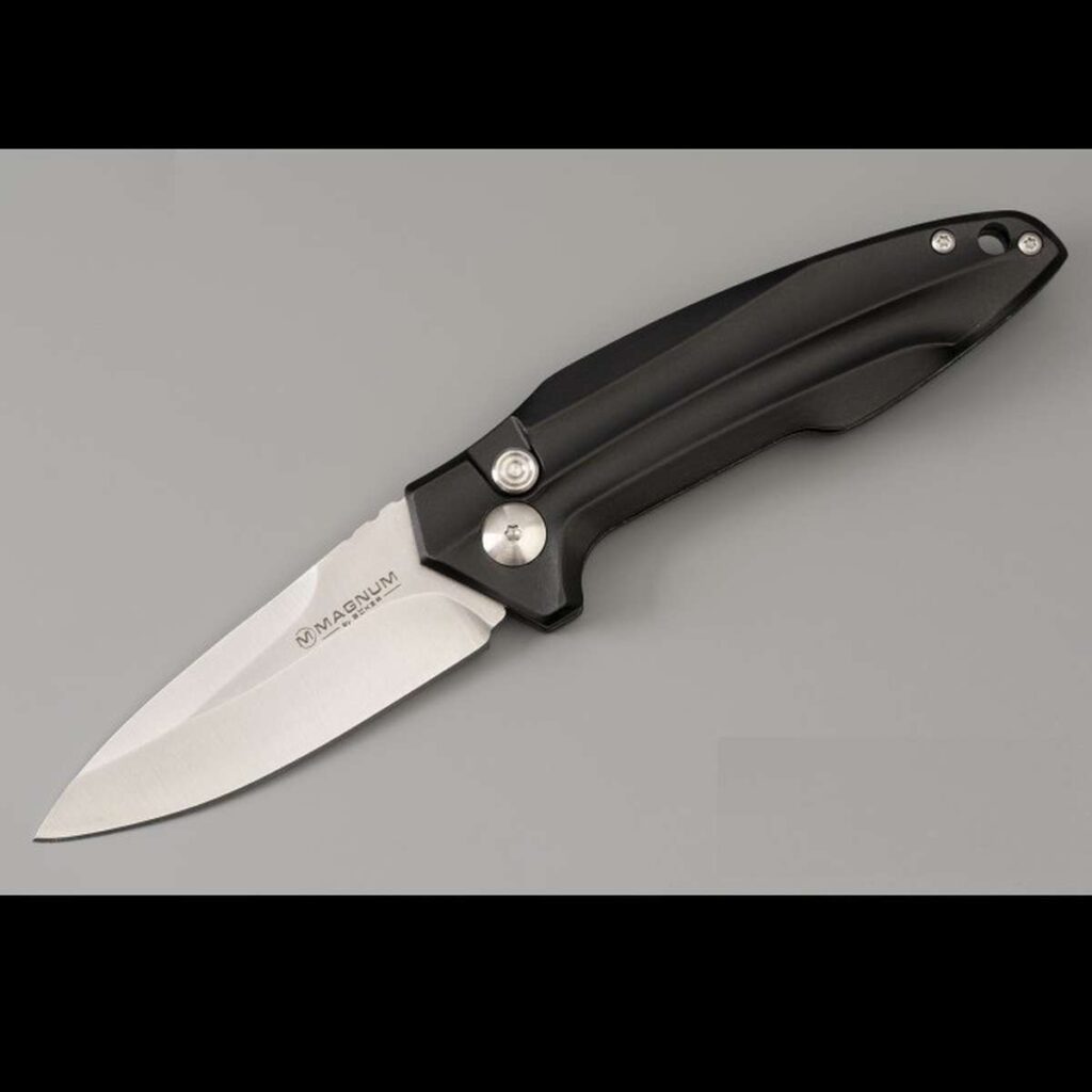Boker Magnum Final Flick briceag automat cu apasare pe buton