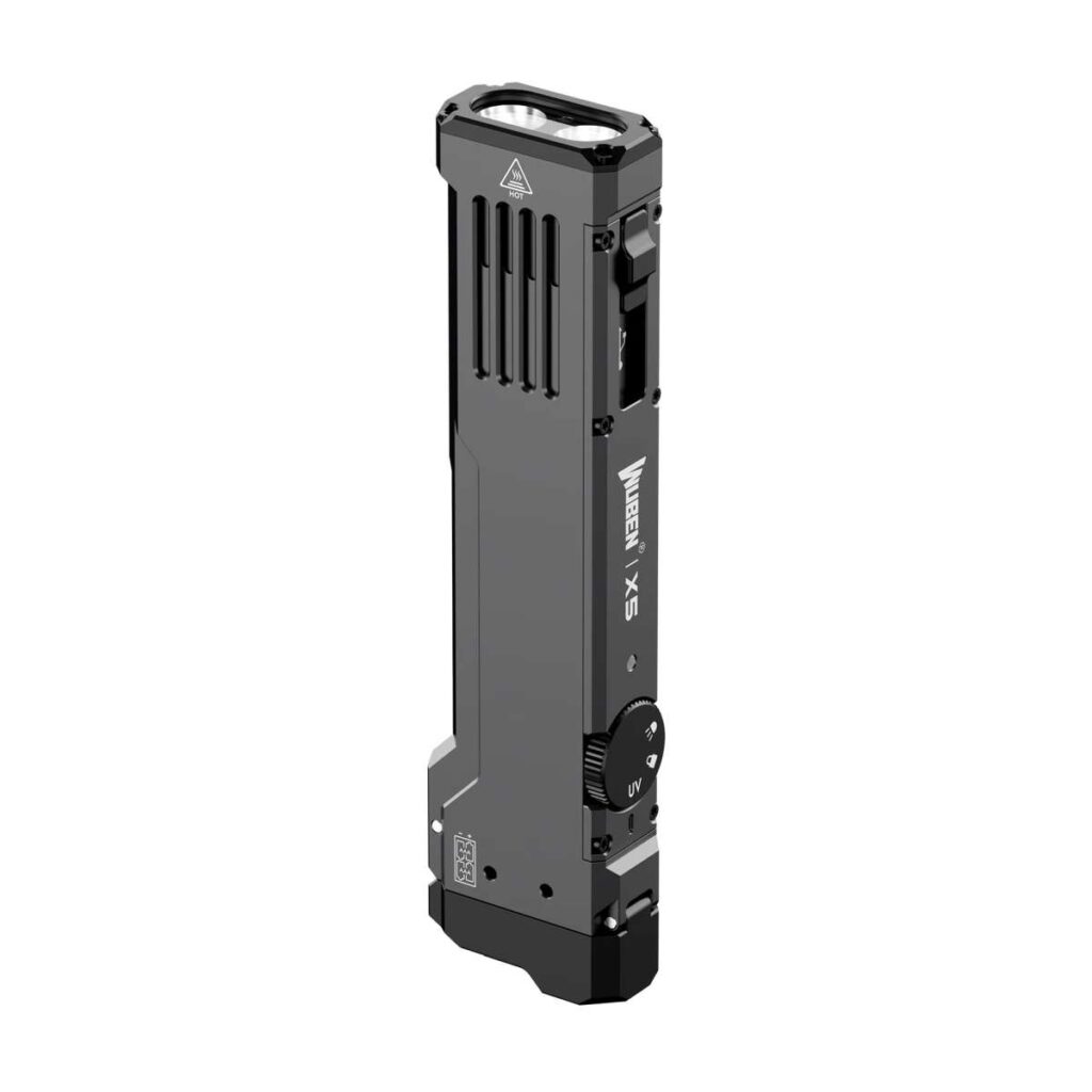 Wuben X5 lanterna multifunctionala cu laser verde si LED UV