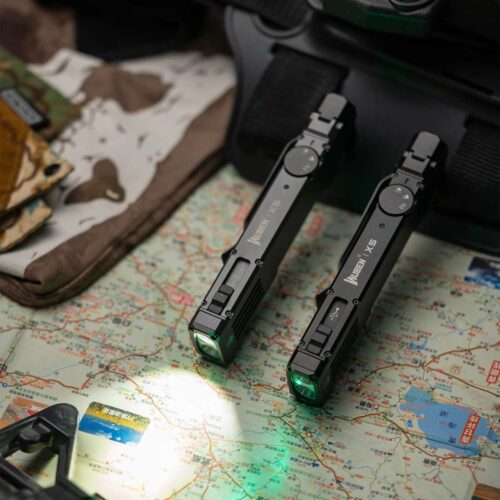 Wuben X5 lanterna multifunctionala cu laser verde si LED UV