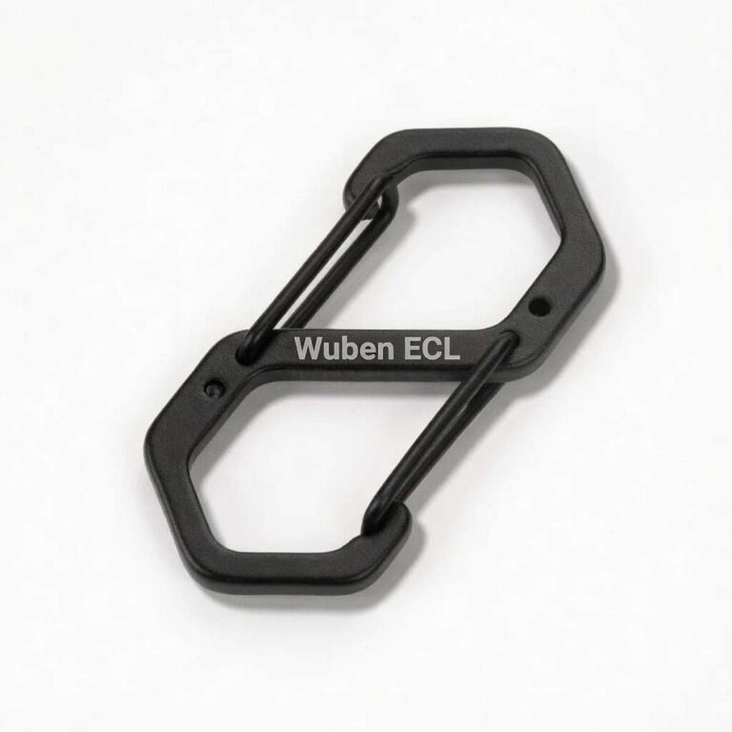 Wuben carabiniera din aluminiu de 50 mm cu inchidere cu arc