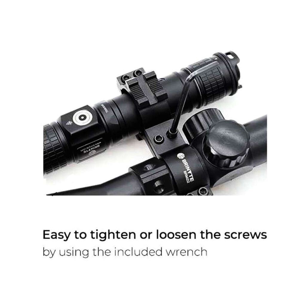 Brinyte BRM22 prindere mecanica si Picatinny pentru lanterne