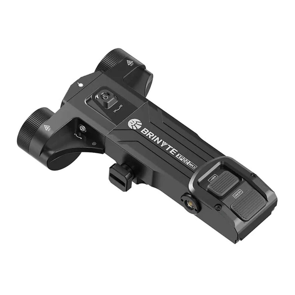 Brinyte XP22 MK3 lanterna militara cu laser cu prindere Picatinny