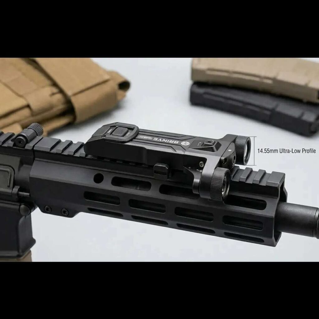 Brinyte XP22 MK3 lanterna militara cu laser cu prindere Picatinny